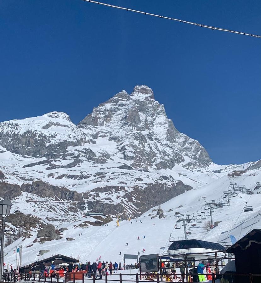 Ferienwohnung Monolocale Vista Cervino Breuil-Cervinia Exterior foto